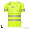T-shirt refroidissant HV - Smart-X - Manches courtes - Jaune - Taille L