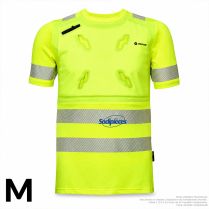 T-shirt refroidissant HV - Smart-X - Manches courtes - Jaune - Taille M