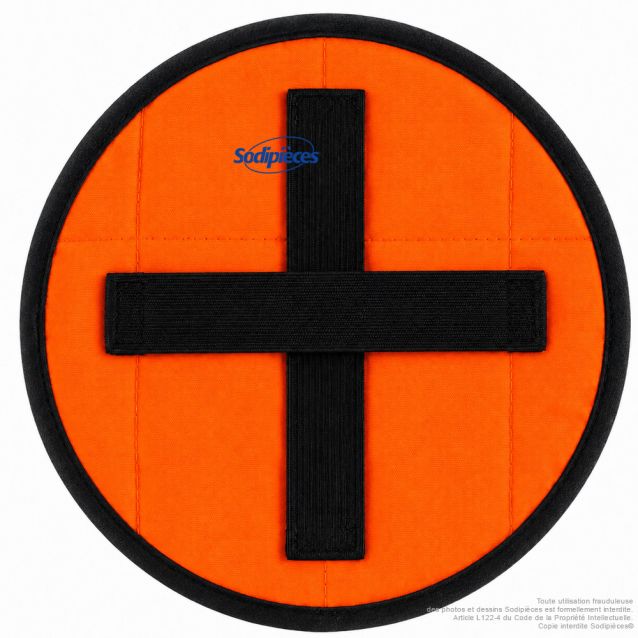 Fond de casque refroidissant - Headcool Helmet - Orange
