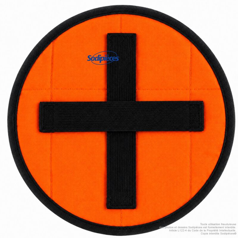 Fond de casque refroidissant - Headcool Helmet - Orange