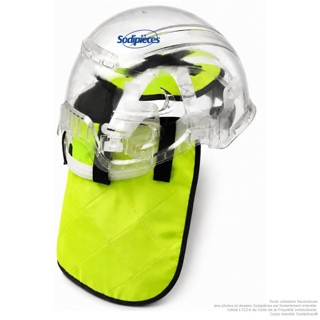 Protège nuque refroidissant - Neckcool Helmet - Jaune