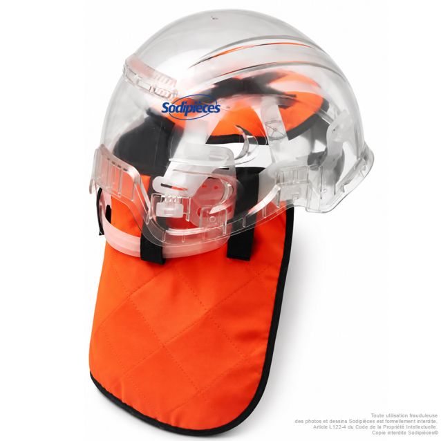 Protège nuque refroidissant - Neckcool Helmet - Orange