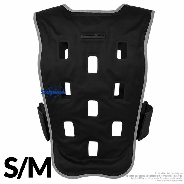 Gilet de refroidissement Black Dry Bodycool Smart CoolOver - Noir - Taille S/M