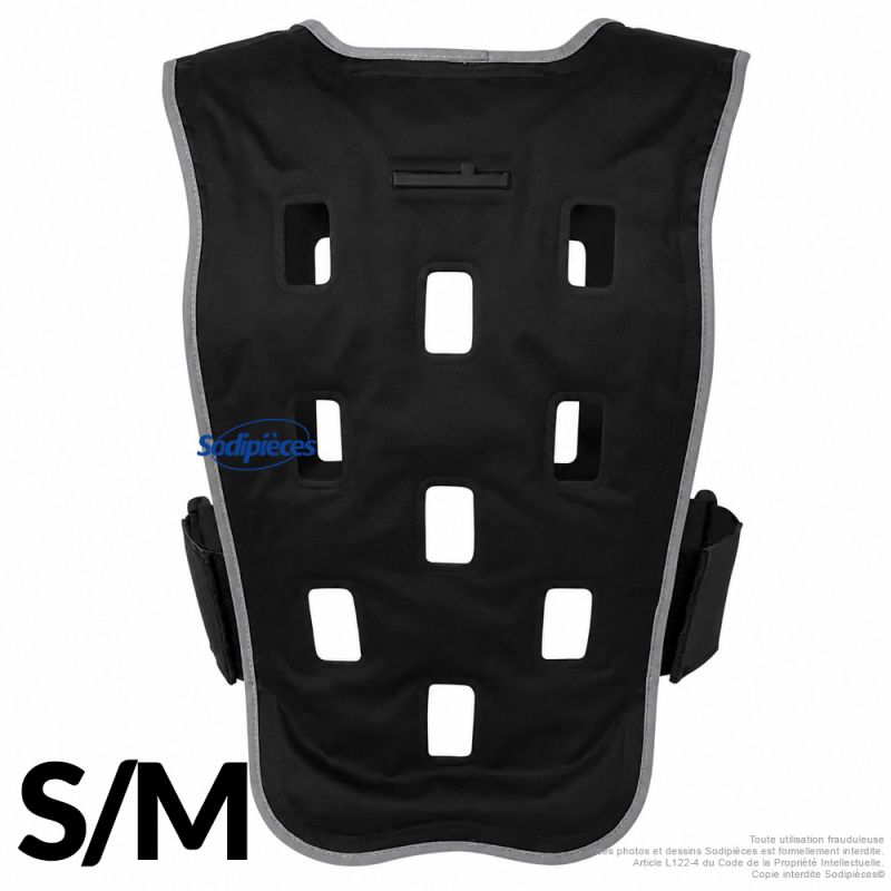 Gilet de refroidissement Black Dry Bodycool Smart CoolOver - Noir - Taille S/M