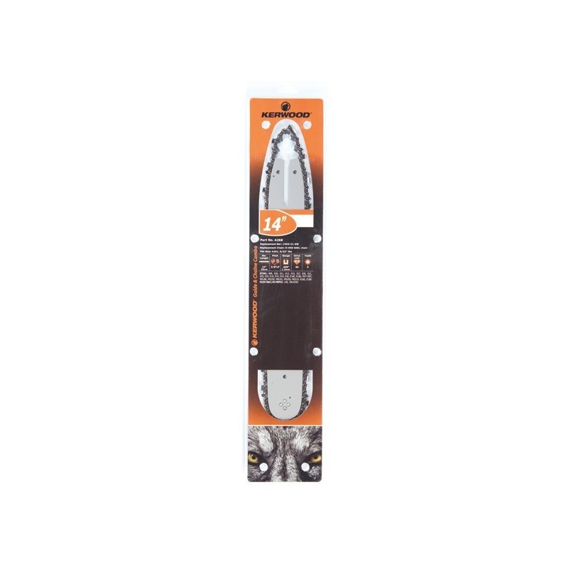 Guide+chaine 35cm,3/8"LP