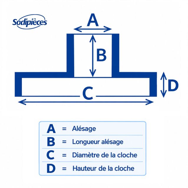 Pignon tronçonneuse à bague .325" 7 dents. Husqvarna Jonsered Partner