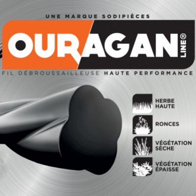 Nouveau : Découvrez le fil débroussailleuse Ouragan !